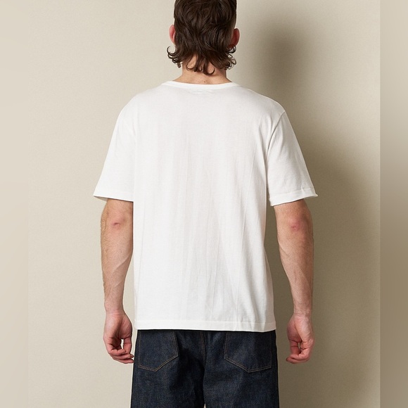 Merz B. Schwanen 214 Loopwheeled White T-Shirt - Picture 4 of 10